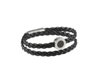 Bvlgari Bvlgari Man Leather Bracelet
