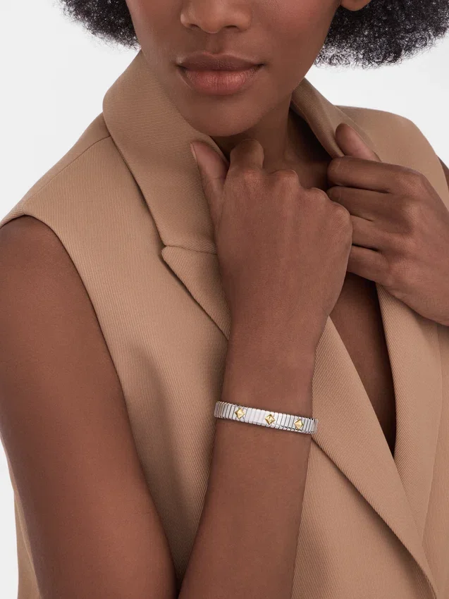 Bvlgari Tubogas Gold & Steel Bracelet Bvlgari Tubogas Gold & Steel Bracelet