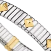 Bvlgari Tubogas Gold & Steel Bracelet Bvlgari Tubogas Gold & Steel Bracelet