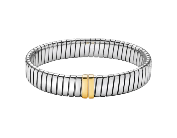Bvlgari Tubogas Gold & Steel Bracelet Bvlgari Tubogas Gold & Steel Bracelet
