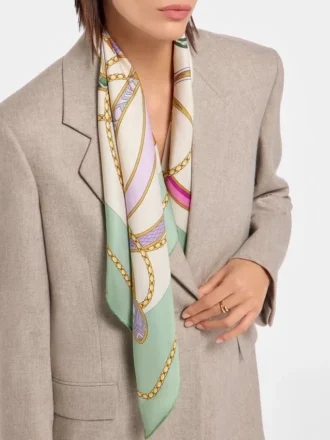 Serpenti 75 Scarf