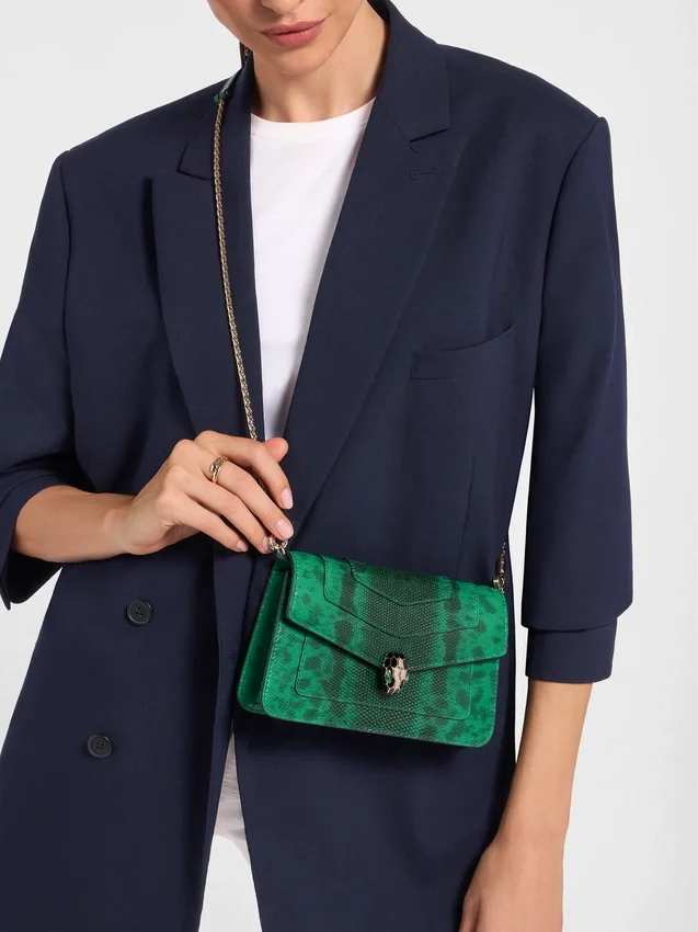 Serpenti Forever Chain Wallet Serpenti Forever Chain Wallet
