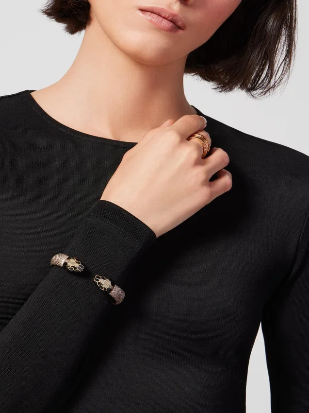 Serpenti Forever Leather Bracelet Serpenti Forever Leather Bracelet