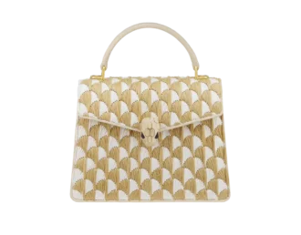 Serpenti Forever Medium Top Handle Bag