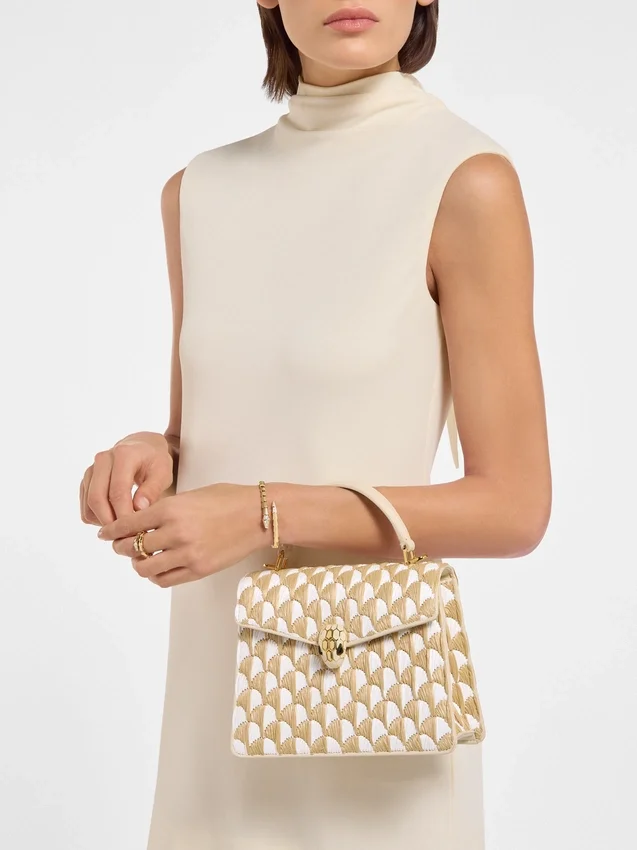 Serpenti Forever Medium Top Handle Bag Serpenti Forever Medium Top Handle Bag