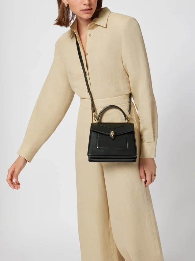 Serpenti Forever Medium Top Handle Bag Serpenti Forever Medium Top Handle Bag