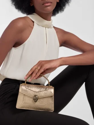 Serpenti Forever Mini Top Handle Bag